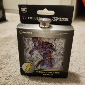 DC Collection Comics Jim Lee Flash Hip Flask 6 oz